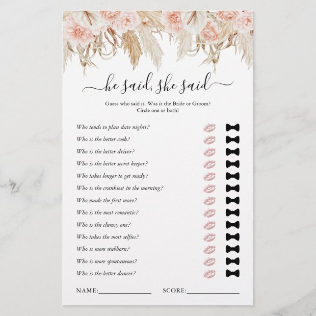 Disse Que Disse O Jogo Do Chá de panela Da Grama P (Frente)