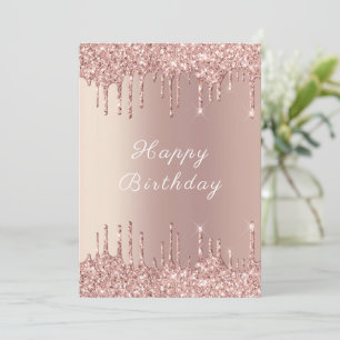 Dissipadores de brilho com rosa Dourado Blush - An