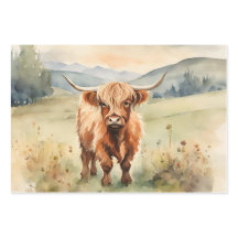 Dissociação de Vintage em Highland Cow