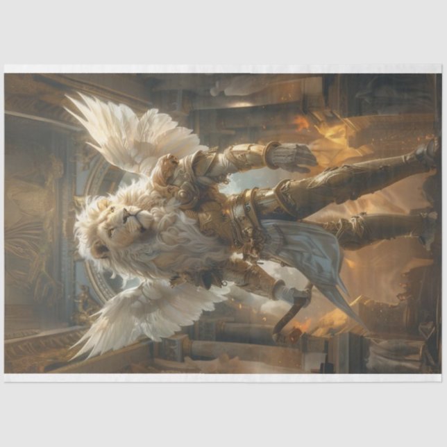 Dissociação - Papel Tecidual do Leão de Guardião M (Frente )