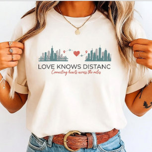 Distância  O Amor Conhece Distância  para Namorada