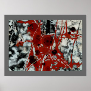 Distorção de harmónico - poster abstrato