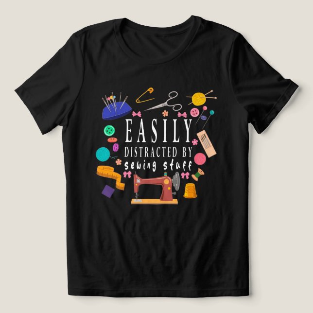 Distraído Facilmente Pela Colagem De Camisas, Cost (Design frontal)