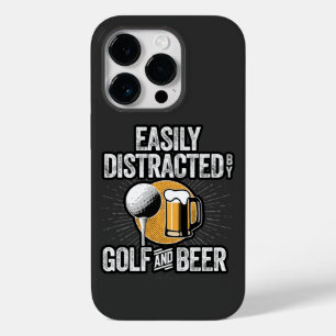 Distraído facilmente por Golf e Beer Case-Mate iPh