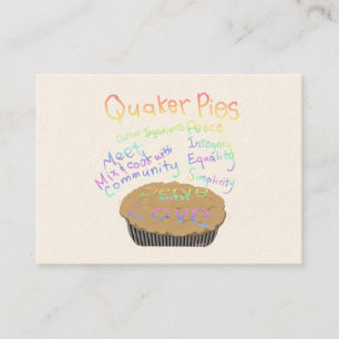 Distribua cartões para membros e visitantes novos