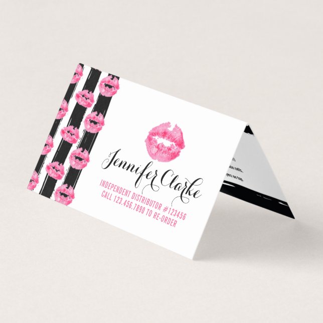 Distribuidor Lipstick Como aplicar / dicas e truqu (Frente)