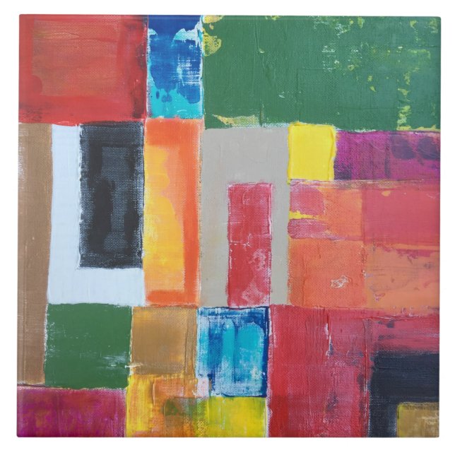 Distrito 24 6 x 6 Azulejo cerâmico (Frente)