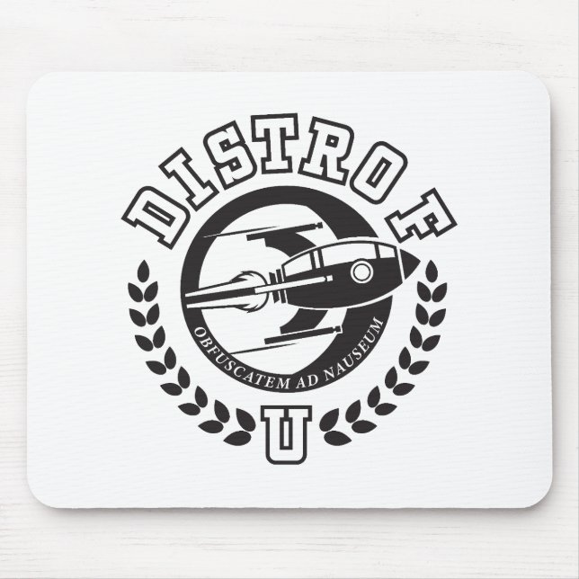 Distro Foxtrot University Mousepad (Frente)