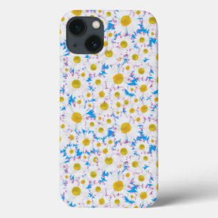Ditzy Daisies no iPhone 6 Xtreme personalizado azu