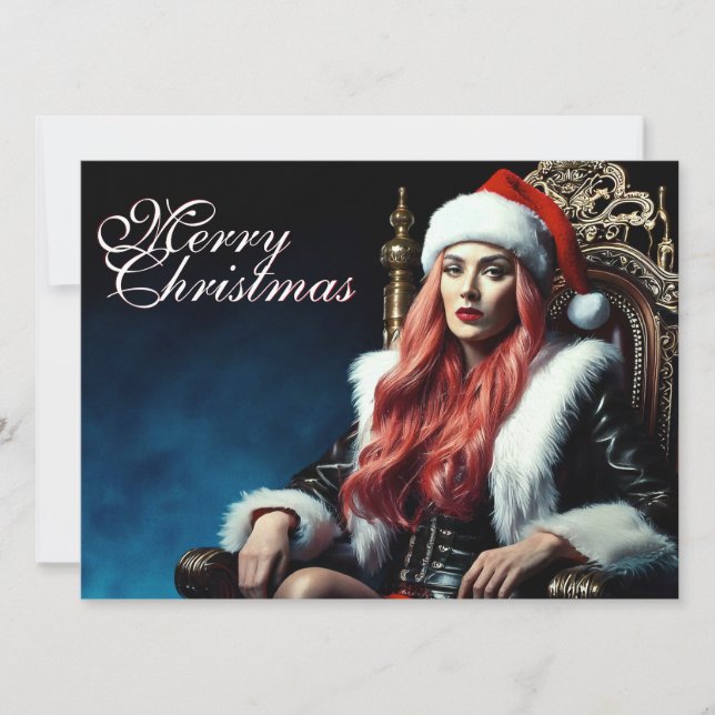 Diva de Couro e Pelos – Feliz Natal (Frente)