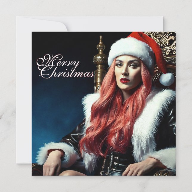 Diva de Couro e Pelos – Feliz Natal (Frente)