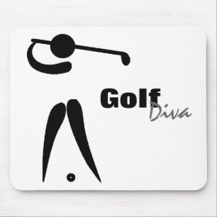 Diva Mousepad do golfe