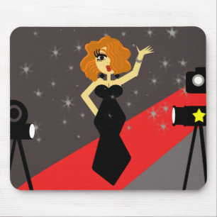 Diva Mousepad do tapete vermelho