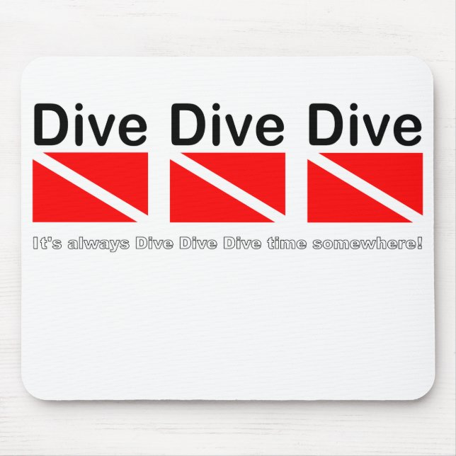 DIVE DIVE (DIVE DIVE) - Mouse Pad (Pad do mouse) (Frente)
