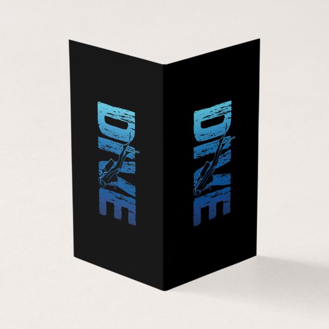Dive Scuba Diver Vertical (Exterior)