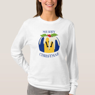 Diversão   BARBADOS   Camiseta de Natal