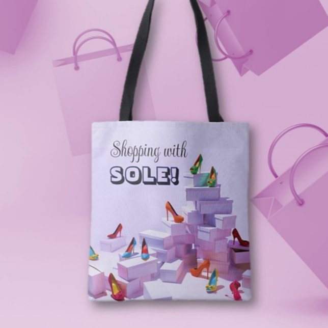 Diversão Comprando Saco de Tote para amante de Cal (Criador carregado)
