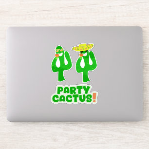 Diversão Conjunto de Adesivos de Cacto de Festa Le