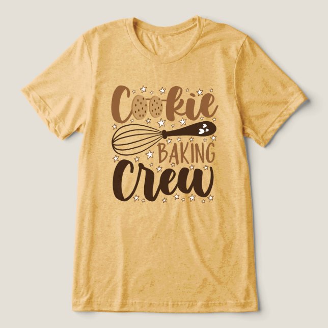 Diversão Cookie Baking Crew Design (Design frontal)