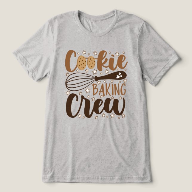 Diversão Cookie Baking Crew Design (Design frontal)