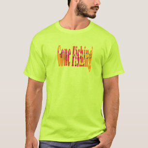 Diversão de Pesca Camiseta Masculina Segurança Ver