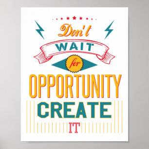 Diversão de Poster de Muro de Dizer Motivacional