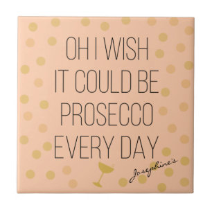Diversão do Prosecco todos os dias