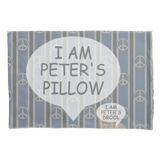 Diversão e Rico - Sinal de paz personalizável (Frente)