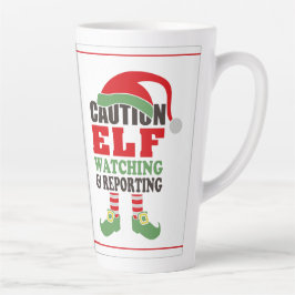 Diversão ELF ASSISTINDO A Caneca de Natal