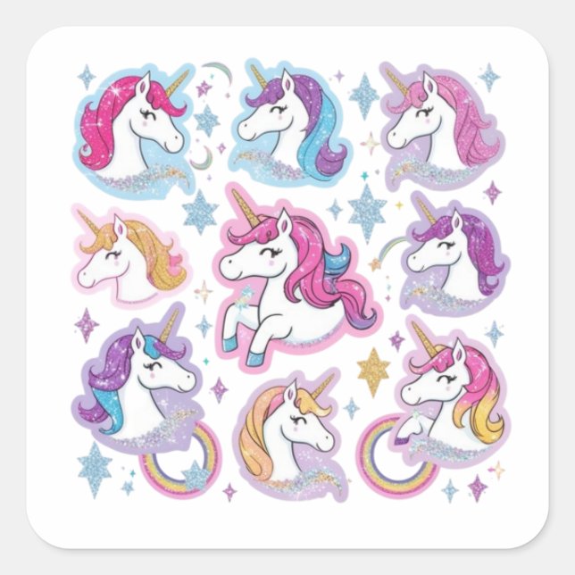 Diversão Galáctica: Conjunto de Adesivos de Aventu (Frente)