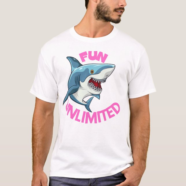 Diversão Ilimitada - Camisa Gráfica De Alegria Sem (Frente)