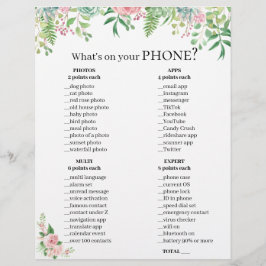 Diversão 💍 Jogo Telefônico - Quem tem o quê?