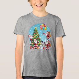 **“Diversão Natalina com Múltiplos Papais Noel – T