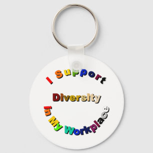 Diversidade do apoio em meu chaveiro do local de