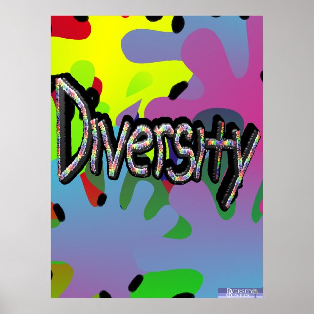 Diversity in Words Poster (Frente)