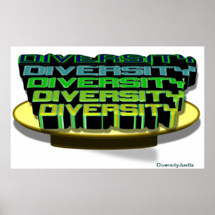 Diversity on a Platter Poster