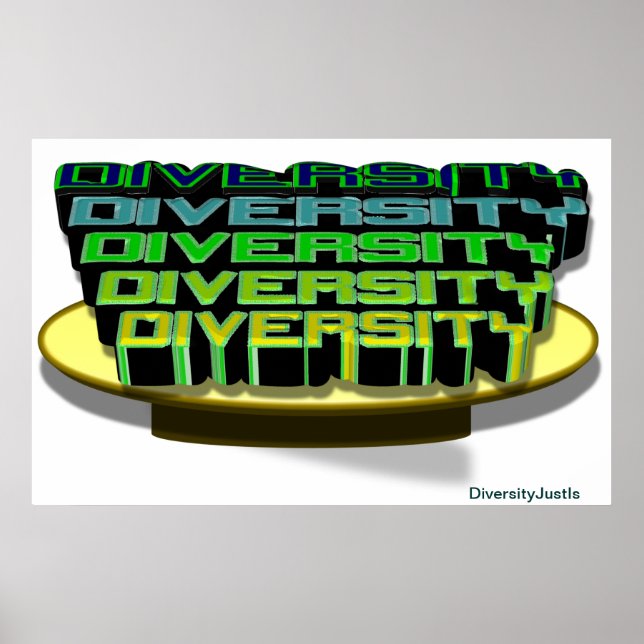 Diversity on a Platter Poster (Frente)