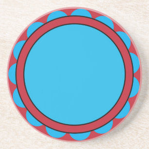 Diversos. Série — porta copos Azul e Vermelha
