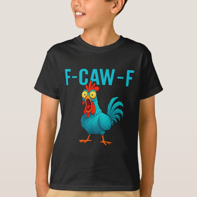 Divertida Camiseta De Llo F-caw-f De Llo Fcawf  (Frente)