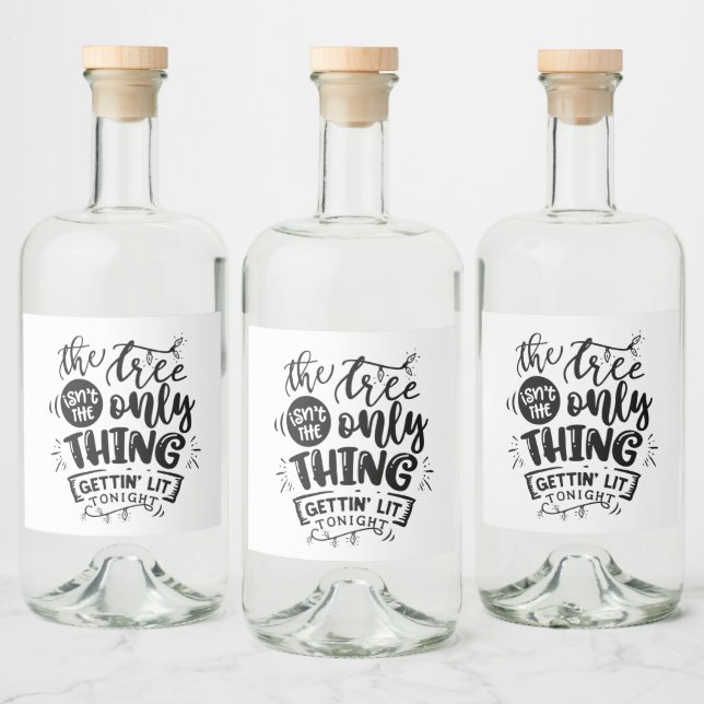 divertida festa de Natal iluminada (Garrafas)