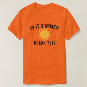 Divertido e atraente "Ainda é o verão?" Camiseta