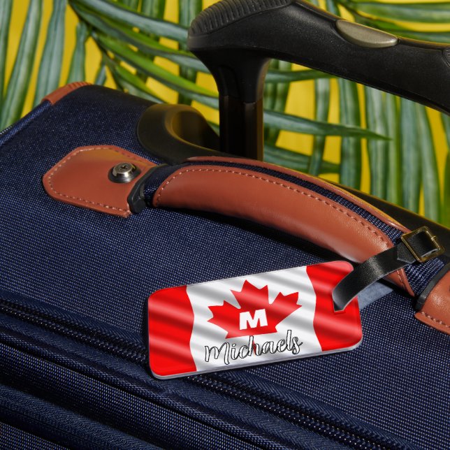 DIVERTIDO! 🍁 Etiqueta de Bagagem Personalizada co (Verso Insitu 1)