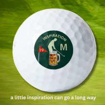Divertido Monograma de Cerveja do 19º Buraco Inspi