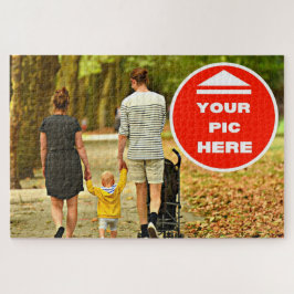 Divertido! Quebra-cabeça - Personalizado - 20" x 3