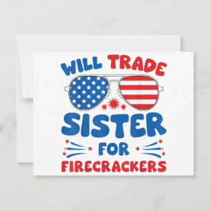 Divertido trocará Irmã para Firecrackers Engraçado