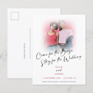 Divertido Vir Para Booze Foto Salve O Anúncio De D