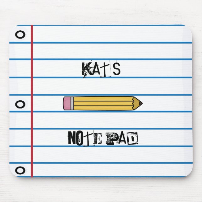 Divertimento! Costume Mousepad do impressão do (Frente)