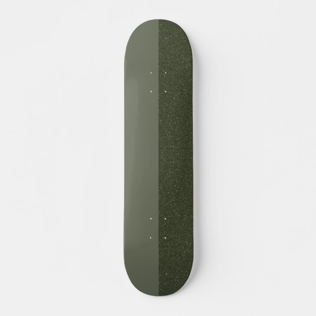 Dividir o skate verde do Moss - Personalizável (Frente)