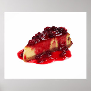 Divinamente Decadente Poster de Cheesecake Art