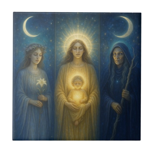 Divine Feminine Triptych (Frente)